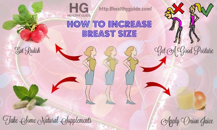 20 Best Tips How to Increase Breast Size without Surgery & Gaining Weight