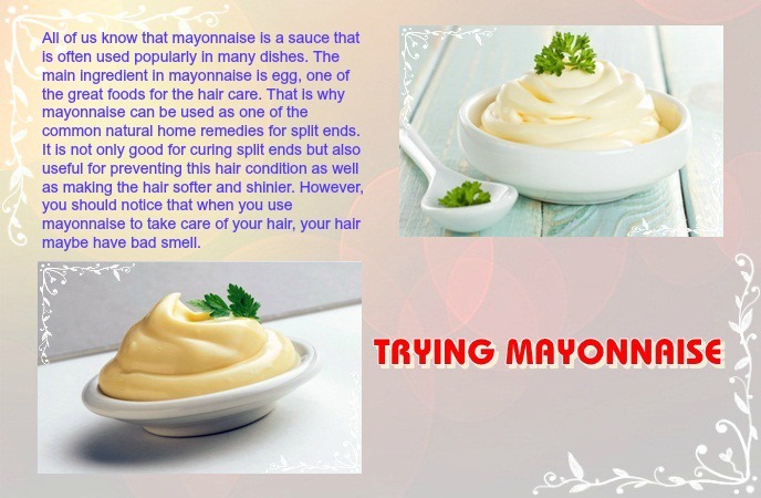 home-remedies-for-split-ends-trying-mayonnaise