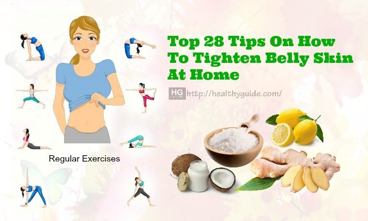 28 Tips How To Tighten Belly Skin After Weight Loss & Delivery Fast