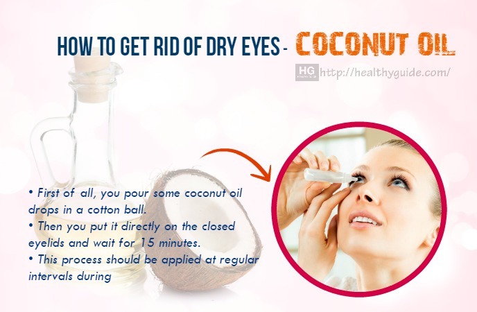 how to get rid of dry eyes 