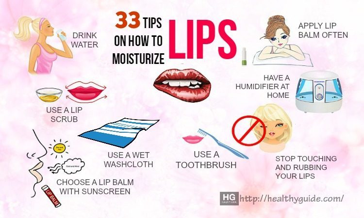 33 Tips How To Moisturize Lips At Night And After Using Lipsticks