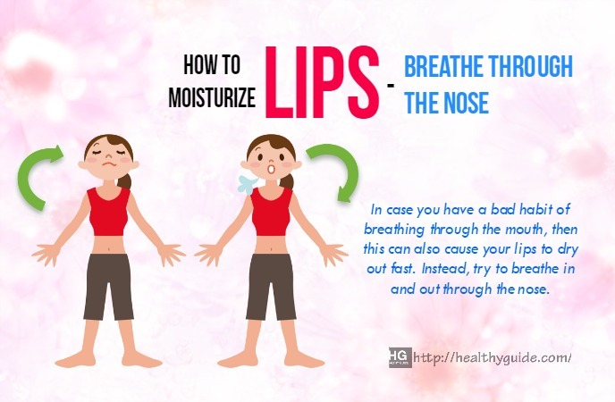how to moisturize lips 