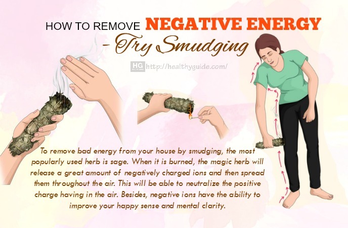 how to remove negative energy
