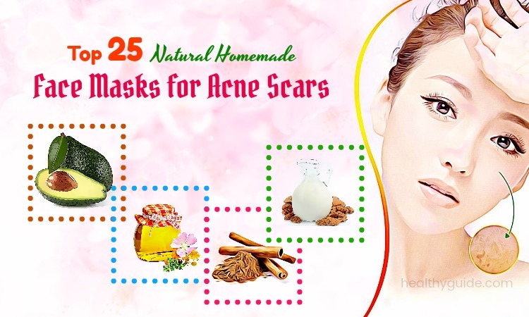 25 Natural Homemade Face Masks For Acne Scars and Redness