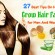 27 Best Tips How To Grow Hair Faster in a Week For Men And Women