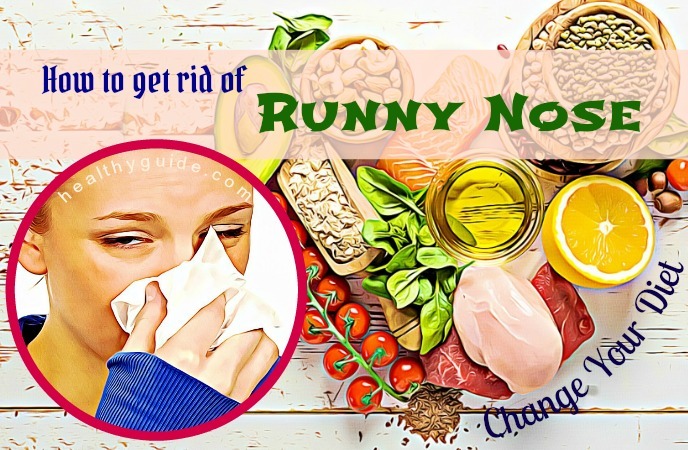 how to get rid of runny nose