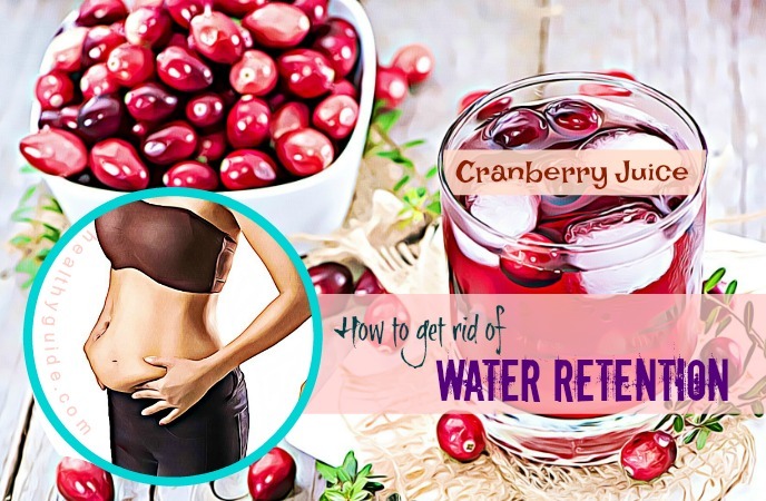 how to get rid of water retention