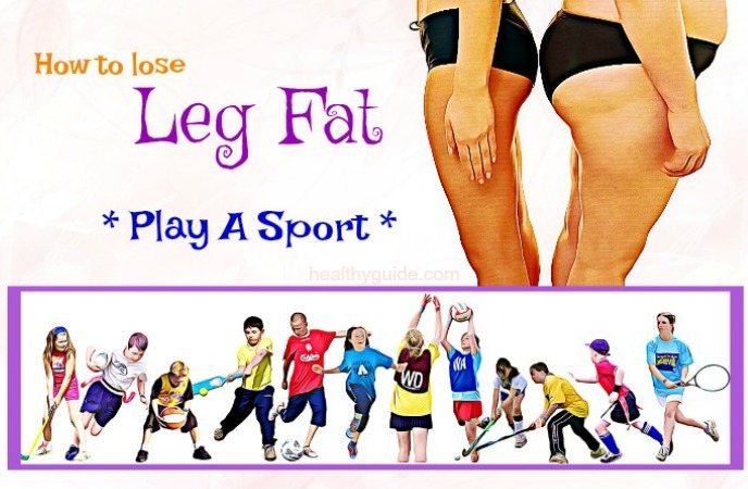 how to lose leg fat