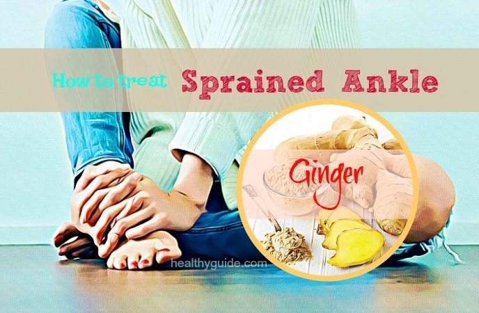 how to treat sprained ankle