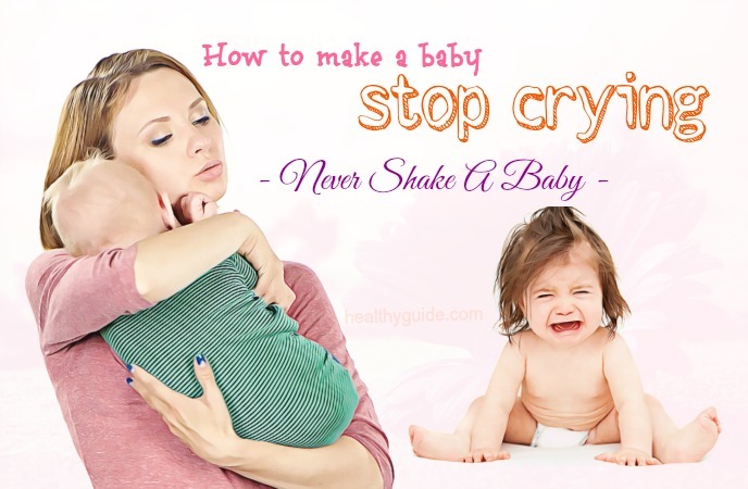 how to make a baby stop crying