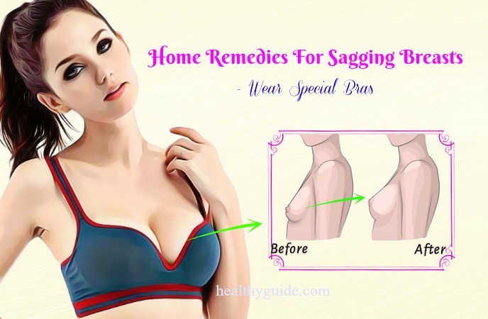 home remedies for sagging breasts
