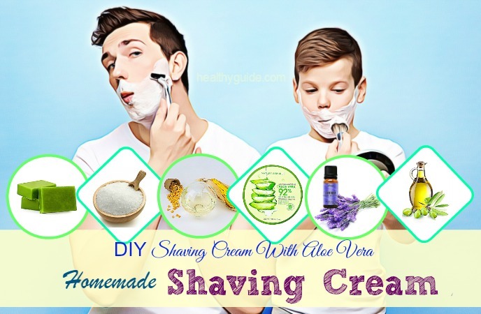 homemade shaving cream