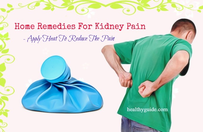 home remedies for kidney pain 
