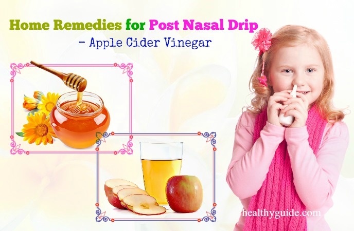 home remedies for post nasal drip