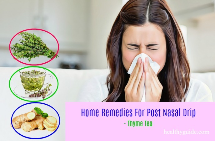 home remedies for post nasal drip 