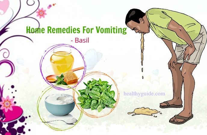 home remedies for vomiting 