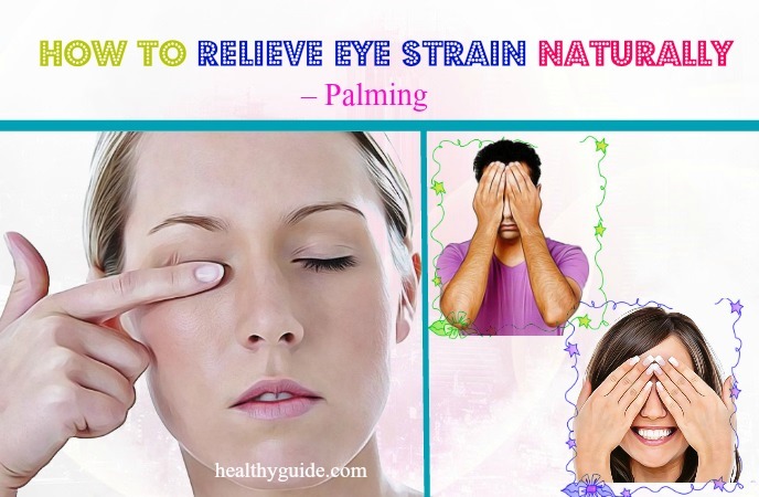 how to relieve eye strain 