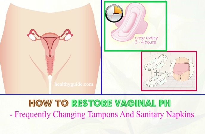 how to restore vaginal pH 