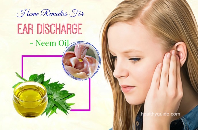 home remedies for ear discharge 