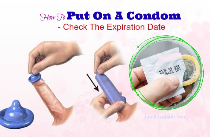 how to put on a condom 