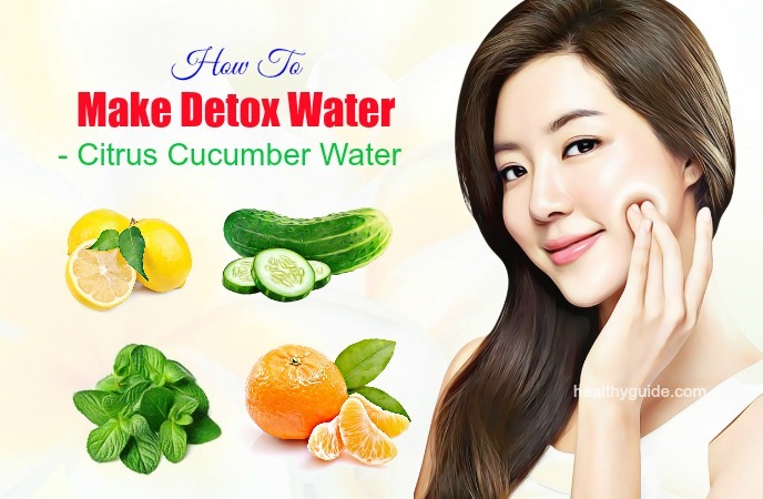 how to make detox water 